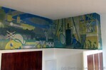 Wandschilderingen Leo Visser.
<br/>
Gert-Jan Lobbes, 2016-01-25